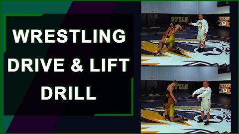 Tiger Style Wrestling Drills On Your Feet - Drive and Lift Drill Coach Brian Smith