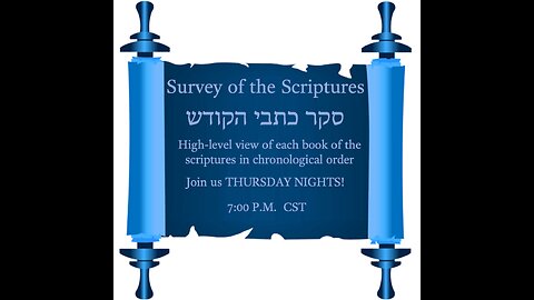 Survey of the Scriptures week 70