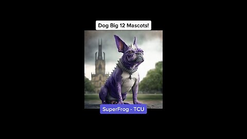 Dog Big 12 Mascots! #dogs #big12 #baylor #texastech #ut #ou #collegefootball #mascots #college