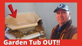 Taking Out A Garden Tub