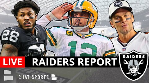 LIVE: Trade For Aaron Rodgers or Sign Tom Brady? What's better for the Raiders?