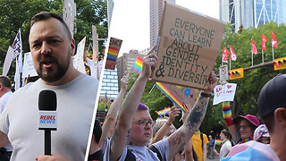 Muslim-led parents once again protest LGBTQ indoctrination at Calgary City Hall