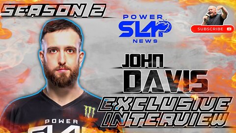 Pre Fight Interview:John "The Machine" Davis in Vegas Powerslap2 | PowerSlapNetwork.com