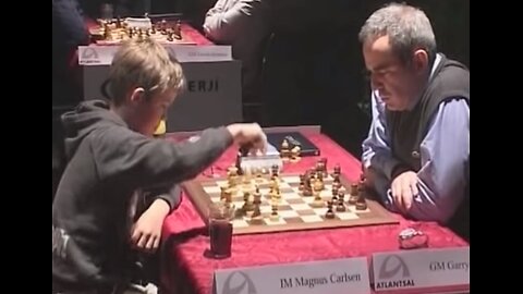 Magnus Carlsen vs Garry Kasparov#chess