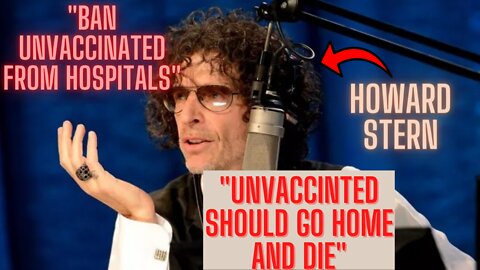 Howard Stern Says Hospitals Should Ban The Unvaccinated: “Go Home And Die”