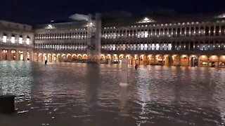 Flooding in St. Mark's Square in Venice causes massive damage