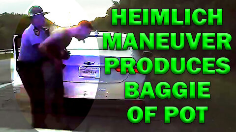 Heimlich Produces Baggie Of Marijuana On Video - LEO Round Table S06E28e