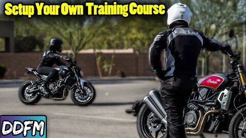 How To Set Up a Motorcycle Training Course