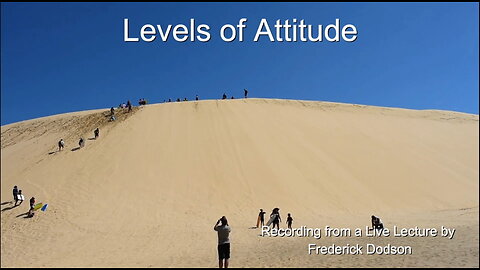 Levels of Attitude