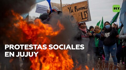 Continúan las protestas sociales en la provincia argentina de Jujuy