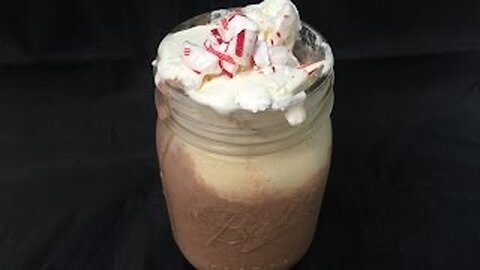 Candy Cane Crunch Milkshake by Vitamin