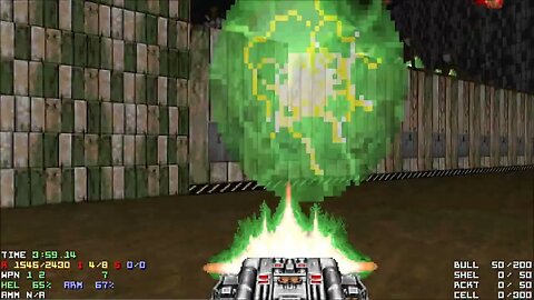 Doom 2 Grindfest Level 6 UV Max in 9:24