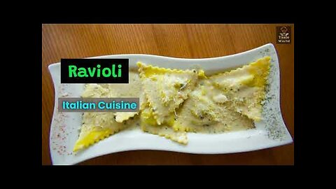 Italian Cuisine - Ravioli
