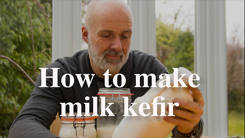 How to make milk kefir