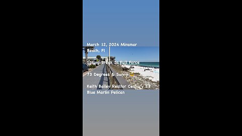 2024 Spring Break l Miramar Beach, Florida