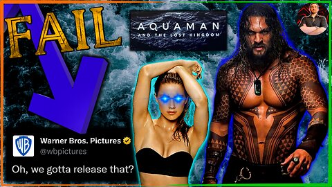 Aquaman 2 is SO BAD That Warner Bros is GIVING UP! Jason Momoa CAN'T FIX the Amber Heard CURSE!
