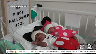 Nebraska Medical Center NICU babies dress up for halloween