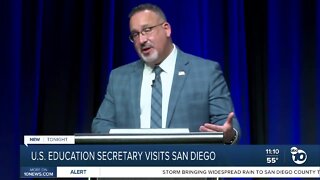 U.S. Secretary of Education visits San Diego to start SoCal trip