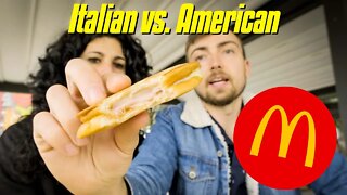 Italian vs. American MCDONALD's