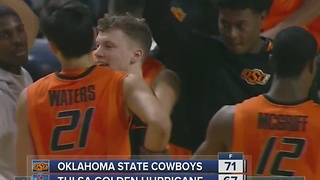 Short-handed Oklahoma State Basketball defeats Tulsa, 71-67