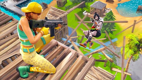 Playing Fortnite 1v1 to build better