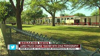 Largo police charge teacher with child pornography