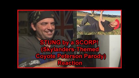 Reaction: STUNG by a SCORP! (Skylanders-Themed Coyote Peterson Parody)