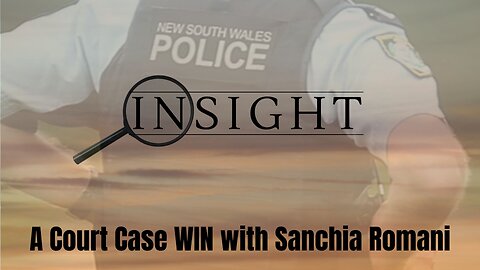 Insight Ep.34 A Court Case WIN with Sanchia Romani