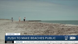 Some lawmakers pushing to make East Coast beaches public