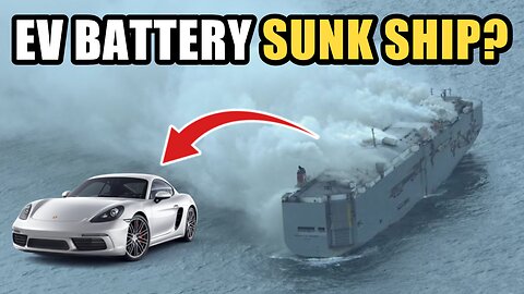 Porsche EV Battery Fire Sunk Cargo Ship! | Felicity Ace Lawsuit