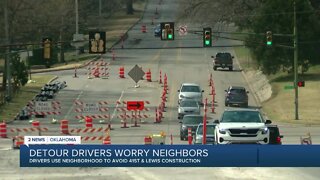 Detour Drivers Worry Neighbors