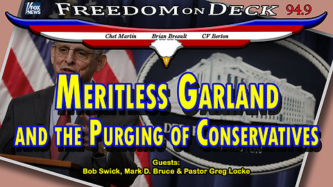 Meritless Garland and the Purging of Conservatives