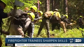 U.S. Forest Service training new recruits for California wildfire season