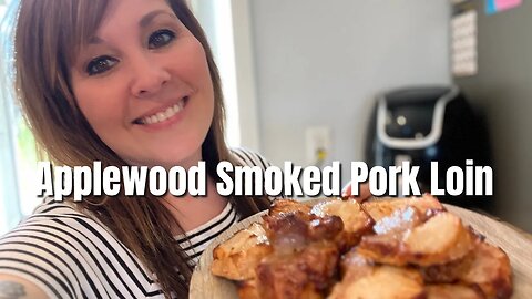 Applewood Smoked Bacon Pork Loin | Air Fryer Recipe | How to Make