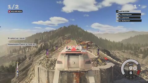 DIRT5 - Salto longo (SILVER) Salte 50 m de distância em um salto