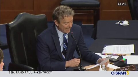 Rand Paul Confronts Biden Nominee About Support for Hormone Blockers for Minors