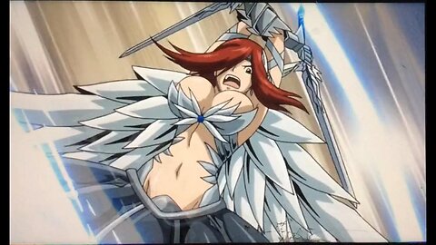 Fairy tail Erza is arrested by the Magic Council property damage Eisenwald incident.