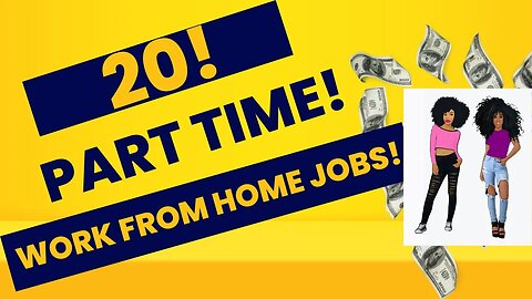 20 Part Time Work From Home Jobs Hiring Now! Remote Jobs 2023 Phone & Non Phone Work At Home Jobs