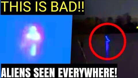 Alien Seen In Delaware River!! UFO ACTIVITY EVERYWHERE!