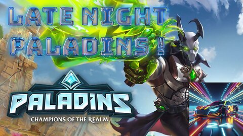 Late night paladins with my Brotha From another Mother on a Friday Night!