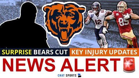 ALERT: Chicago Bears Cut Mike Pennel & Sam Kamara + George Kittle & Velus Jones Injury News