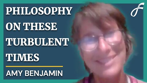 Amy Benjamin - Her Philosophy On These Turbulent Times