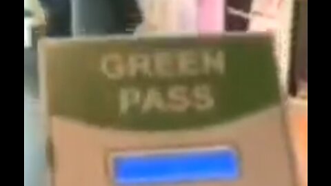 Early 2022 still green pass control at shops