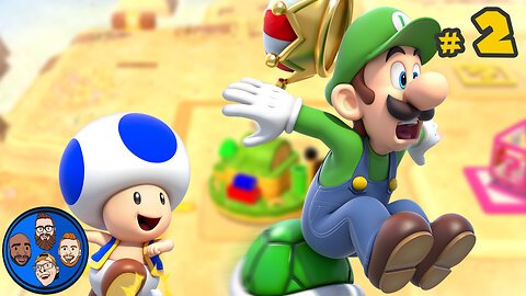 SURRENDER THE CROWN! - Super Mario 3D World Multiplayer #2