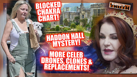 BLOCKED CHAKRA PORTALS! MORE CRAZY CELEBRITY REPLACEMENTS! HADDON HALLY MYSTERY!
