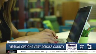 Virtual options vary across San Diego County