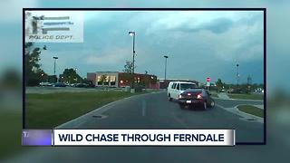 Wild chase through Ferndale