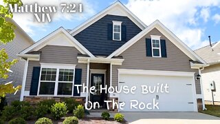 The House Built On The Rock - Matthew 7:24 NIV