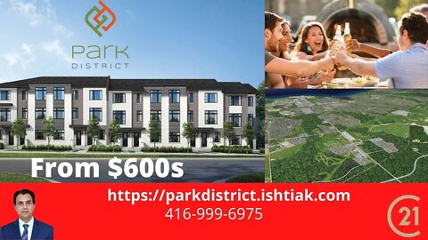 Park District Townhomes Pickering | Price List | Floor Plans Available