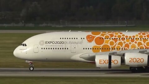 11 # 60-minute A380 take-off and landing process